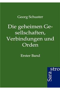 Geheimen Gesellschaften, Verbindungen Und Orden