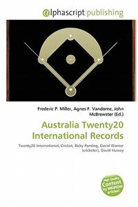 Australia Twenty20 International Records