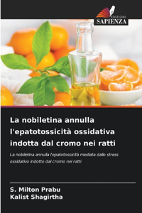 nobiletina annulla l'epatotossicità ossidativa indotta dal cromo nei ratti