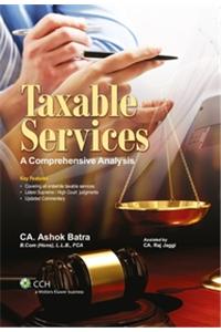 Taxable Services - A Comprehensive Analysis