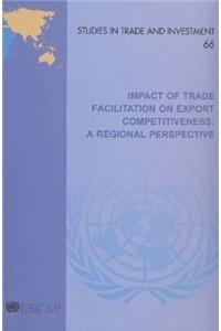 Impact of Trade Facilitation on Export Competitiveness