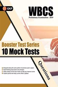 Booster Test Series 2019 - WBCS General Studies - 10 Mock Tests (Questions, Answers & Explanations)