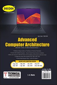 Decode-Advanced Computer Architecture for JNTU-H 18 Course (III - I - CSE/IT/Prof. Elective-I - CS512PE)