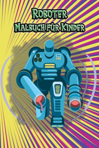 Roboter Malbuch für Kinder