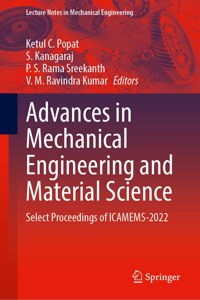 Advances in Mechanical Engineering and Material Science