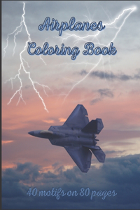 Airplanes Coloring Book