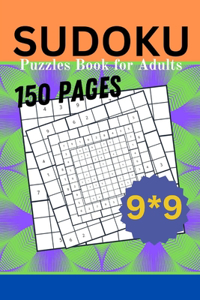 Sudoku Puzzles Book for Adults 9*9, 150 Pages