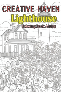 Creative Haven Lighthouse Coloring Book For Adults
