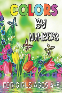 Color By Numbers For Girls Ages 4-8