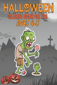 Halloween Coloring Book for Kids Ages 4-8