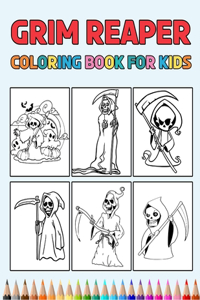 Grim Reaper Coloring Book for Kids