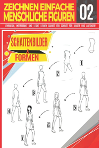Zeichnen Einfache Menschliche Figuren 02 Schattenbilder & Formen