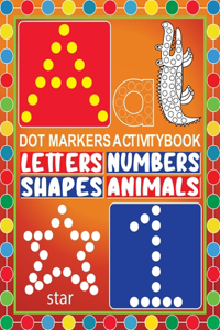 Dot Markers Activity Book Letters Numbers Shapes Animals