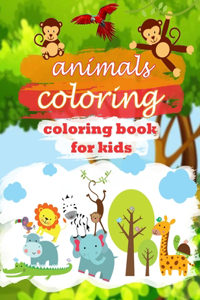 Animals Coloring coloring book for kids