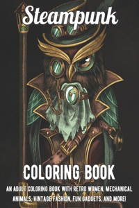 Steampunk Coloring Book