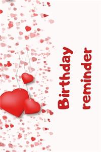 Birthday reminder