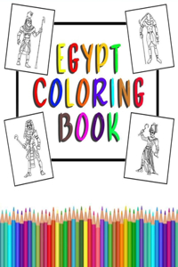 Egypt Coloring Book