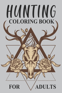 Hunting Coloring Book For Adults