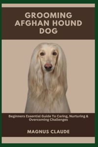 Grooming Afghan Hound Dog