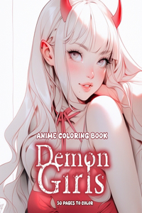 Anime Coloring Book
