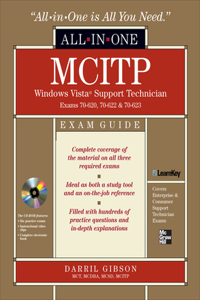 McItp Windows Vista Support Technician All-In-One Exam Guide (Exam 70-620, 70-622, & 70-623)