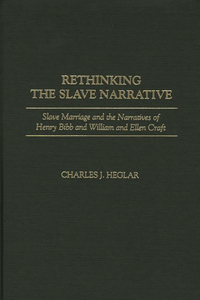 Rethinking the Slave Narrative