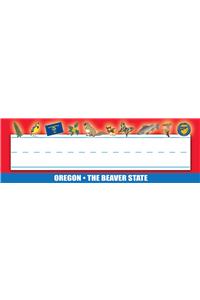 Oregon Nameplates - Pack of 36