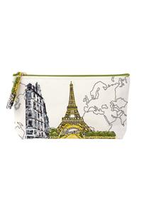 Paris Eiffel Tower Handmade Pouch