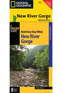 Best Easy Day Hiking Guide and Trail Map Bundle: New River Gorge