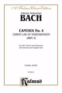 CANTATA NO4 VOCAL SCORE