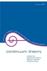 Continuum Theory