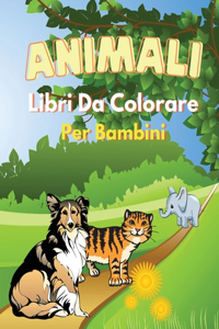 Animali Libri Da Colorare Per Bambini