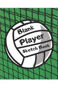 Blank Player Sketch Book