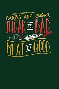 Carbs Are Sugar Sugar Bad Meat Good