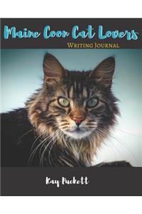 Maine Coon Cat Lovers Writing Journal