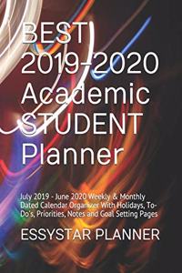 BEST 2019-2020 Academic STUDENT Planner