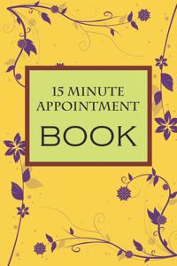 15 Minute Appointment Book