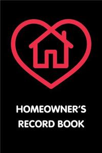 Homeowner's Record Book