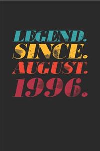 Legend Since August 1996