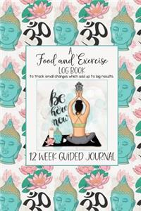 A FOOD AND EXERCISE LOG BOOK to track small changes which add up to big results
