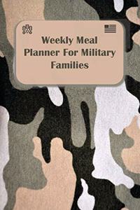 Weekly Meal Planner For Military Families