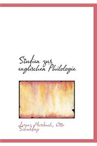 Studien Zur Englischen Philologie