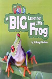 Our World Readers: A Big Lesson for Little Frog Big Book