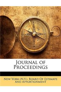 Journal of Proceedings