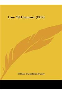 Law of Contract (1912)