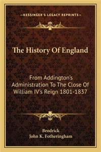 History Of England
