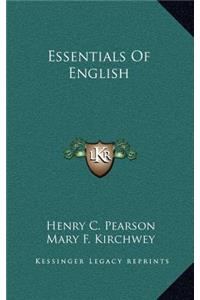 Essentials of English