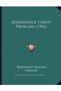 Adirondack Forest Problems (1902)