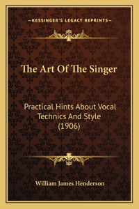 The Art Of The Singer