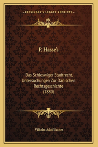 P. Hasse's